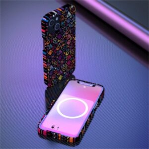 Colorful Geometric Shapes Art Phone Case