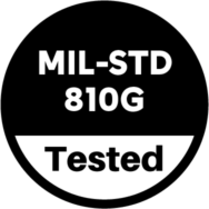 MIL-STD-810G Tested